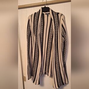 Chaps Cardigan Sz Large Winter Western Fall Casual 100% Cotton